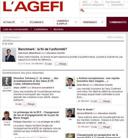 Directive Solvency 2 : le retour … des investissements et des idées (FSP, Loans, Infrastructures)