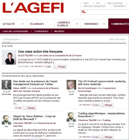 Une étude sur la présence de l’asset management français sur Twitter