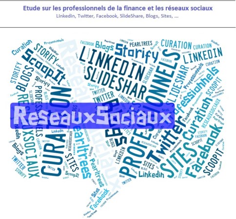 étude sur les professionnels de la finance et les réseaux sociaux (Linkedin, twitter, facebook, slideshare, ...)