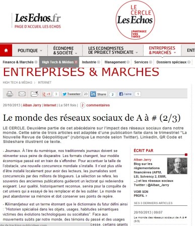 Le monde des réseaux sociaux de A à # (2/3)
