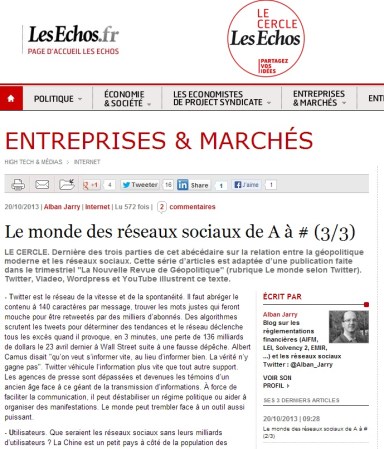 Le monde des réseaux sociaux de A à # (3/3)
