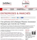Une présence de la Banque Finance Assurance française qui s'envole sur Twitter (article pour Le Cercle Les Echos)
