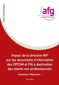 AFG France : guide MIF des OPCVM et FIA sur les réseaux sociaux - alban jarry