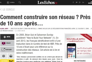 Comment construire son réseau ? Près de 10 ans après… par alban jarry