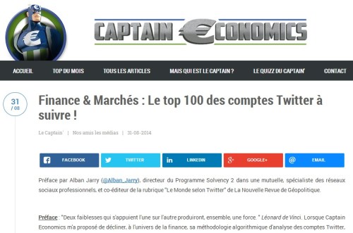 Top 100 comptes twitter finance - captain economics