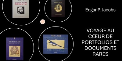 Blake et Mortimer, voyage au cœur de portfolios et documents rares d’Edgar P. Jacobs (Bande dessinée)